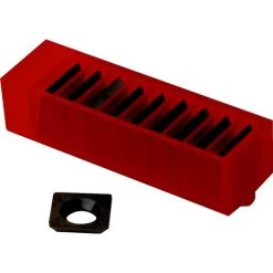 JET 718601 10-Piece 4-Side Carbide Helical Head Replacement Blades For Jet JJ-6HHBT