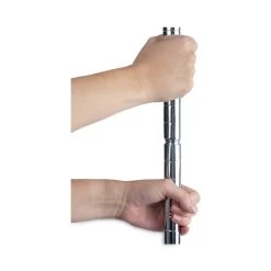 Alera ALESW843614SR 36 In. W X 14 In. D X 54 In. H Four-Shelf Residential Wire Shelving - Silver 9 Alera ALESW843614SR 36 In. W X 14 In. D X 54 In. H Four-Shelf Residential Wire Shelving - Silver -Tool Store alensw843614sr b