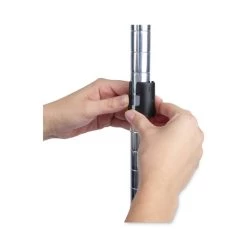 Alera ALESW853614SR 36 In. W X 14 In. D X 72 In. H Five-Shelf Residential Wire Shelving - Silver 10 Alera ALESW853614SR 36 In. W X 14 In. D X 72 In. H Five-Shelf Residential Wire Shelving - Silver -Tool Store alensw853614sr c