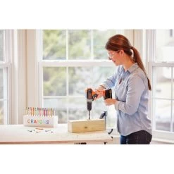 Black & Decker BCD702C1 20V MAX Brushed Lithium-Ion 3/8 In. Cordless Drill Driver Kit (1.5 Ah) 21 Black & Decker BCD702C1 20V MAX Brushed Lithium-Ion 3/8 In. Cordless Drill Driver Kit (1.5 Ah) -Tool Store bdknbcd702c1 e