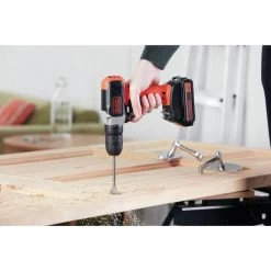 Black & Decker BCD702C1 20V MAX Brushed Lithium-Ion 3/8 In. Cordless Drill Driver Kit (1.5 Ah) 27 Black & Decker BCD702C1 20V MAX Brushed Lithium-Ion 3/8 In. Cordless Drill Driver Kit (1.5 Ah) -Tool Store bdknbcd702c1 k