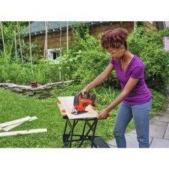 Black & Decker BDCJS20C 20V MAX Brushed Lithium-Ion Cordless Jig Saw Kit (1.5 Ah) -Tool Store bdknbdcjs20c f