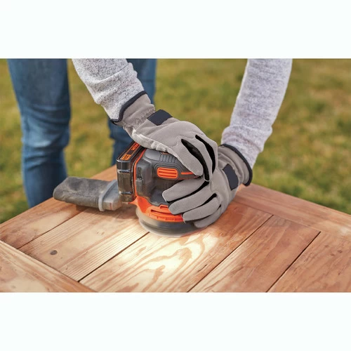Black & Decker BDCRO20C 20V MAX Cordless Random Orbital Sander 10 Black & Decker BDCRO20C 20V MAX Cordless Random Orbital Sander - Image 10