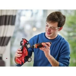 Black & Decker BDCS40BI 4V MAX Li-Ion Pivoting Screwdriver -Tool Store bdknbdcs40bi h