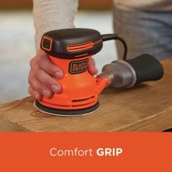 Black & Decker BDERO100 120V 2 Amp Brushed 5 In. Corded Random Orbit Sander -Tool Store bdknbdero100 f