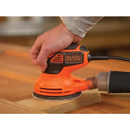 Black & Decker BDERO600 120V 2.4 Amp Brushed 5 In. Electric Random Orbit Sander 5 Black & Decker BDERO600 120V 2.4 Amp Brushed 5 In. Electric Random Orbit Sander - Image 5