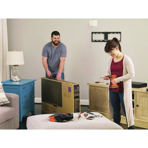 Black & Decker LDX120PK 20V MAX Lithium-Ion 3/8 In. Cordless Drill Driver Kit With 68-Piece Project Set (3 Ah) 7 Black & Decker LDX120PK 20V MAX Lithium-Ion 3/8 In. Cordless Drill Driver Kit With 68-Piece Project Set (3 Ah) - Image 7