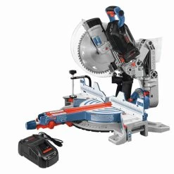 Bosch GCM18V-12GDCN14 18V PROFACTOR Brushless Lithium-Ion 12 In. Cordless Dual-Bevel Glide Miter Saw Kit (8 Ah)