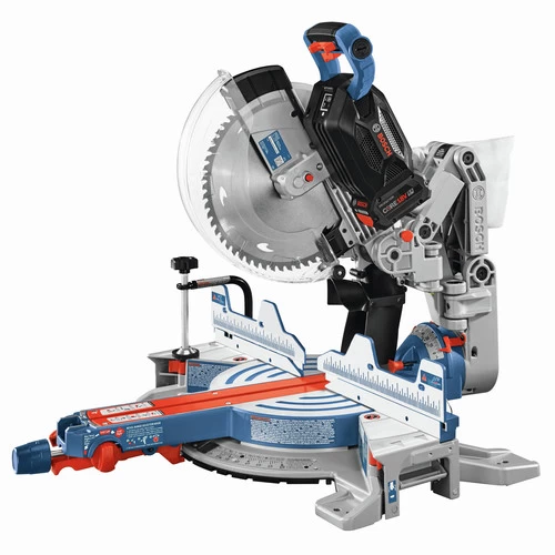Bosch GCM18V-12GDCN14 18V PROFACTOR Brushless Lithium-Ion 12 In. Cordless Dual-Bevel Glide Miter Saw Kit (8 Ah) 3 Bosch GCM18V-12GDCN14 18V PROFACTOR Brushless Lithium-Ion 12 In. Cordless Dual-Bevel Glide Miter Saw Kit (8 Ah) - Image 3