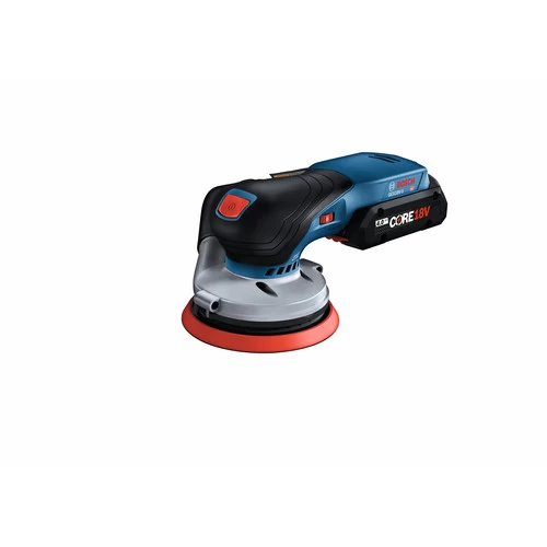 Bosch GEX18V-5B15 18V Brushless Lithium-Ion 5 In. Cordless Random Orbit Sander Kit (4 Ah) 5 Bosch GEX18V-5B15 18V Brushless Lithium-Ion 5 In. Cordless Random Orbit Sander Kit (4 Ah) - Image 5