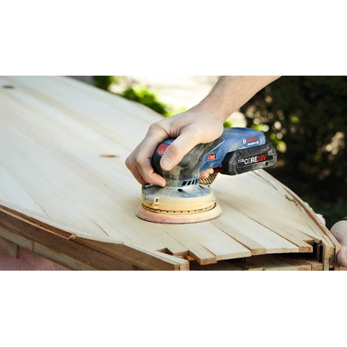 Bosch GEX18V-5B15 18V Brushless Lithium-Ion 5 In. Cordless Random Orbit Sander Kit (4 Ah) 12 Bosch GEX18V-5B15 18V Brushless Lithium-Ion 5 In. Cordless Random Orbit Sander Kit (4 Ah) - Image 12