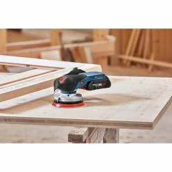 Bosch GEX18V-5N 18V Brushless Lithium-Ion 5 In. Cordless Random Orbit Sander (Tool Only) -Tool Store bshngex18v 5n m