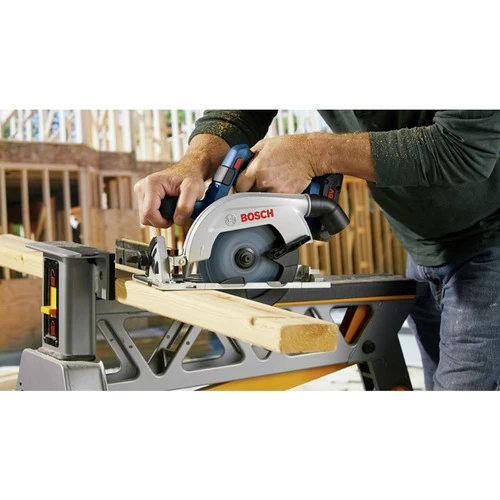 Bosch GKS18V-22LN 18V Brushless Lithium-Ion Blade Left 6-1/2 In. Cordless Circular Saw (Tool Only) 6 Bosch GKS18V-22LN 18V Brushless Lithium-Ion Blade Left 6-1/2 In. Cordless Circular Saw (Tool Only) - Image 6