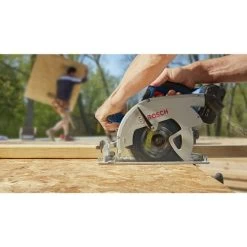 Bosch GKS18V-26LB14 18V PROFACTOR Brushless Lithium-Ion 7-1/4 In. Cordless Strong Arm Blade-Left Circular Saw Kit (8 Ah) 25 Bosch GKS18V-26LB14 18V PROFACTOR Brushless Lithium-Ion 7-1/4 In. Cordless Strong Arm Blade-Left Circular Saw Kit (8 Ah) -Tool Store bshngks18v 26lb14 i