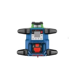 Bosch GRL4000-90CH 18V REVOLVE4000 Lithium-Ion Cordless Connected Self Leveling Green Beam Rotary Laser Kit (4 Ah) And 8 Cell Batteries -Tool Store bshngrl4000 90ch d