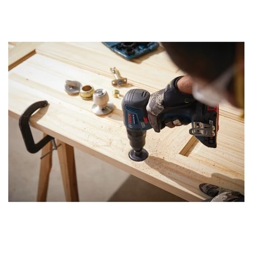 Bosch GSB18V-490B12 18V EC Brushless Lithium-Ion 1/2 In. Cordless Hammer Drill Driver Kit (2 Ah) 6 Bosch GSB18V-490B12 18V EC Brushless Lithium-Ion 1/2 In. Cordless Hammer Drill Driver Kit (2 Ah) - Image 6