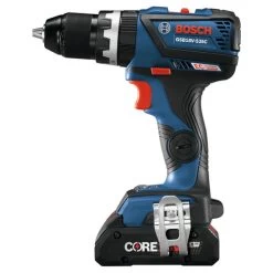 Bosch GSB18V-535CB15 18V EC Brushless Lithium-Ion Connected-Ready 1/2 In. Cordless Hammer Drill Driver With CORE18V 4 Ah Compact Battery -Tool Store bshngsb18v 535cb15 b