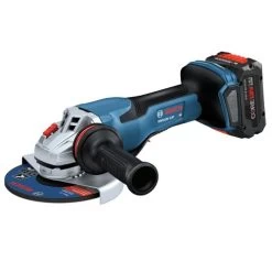 Bosch GWS18V-13PB14 18V PROFACTOR Brushless Lithium-Ion 5 - 6 In. Cordless Angle Grinder With Paddle Switch (8 Ah) -Tool Store bshngws18v 13pb14 b