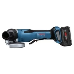 Bosch GWS18V-13PB14 18V PROFACTOR Brushless Lithium-Ion 5 - 6 In. Cordless Angle Grinder With Paddle Switch (8 Ah) -Tool Store bshngws18v 13pb14 c