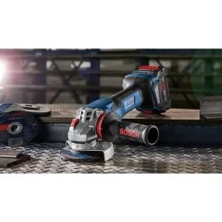 Bosch GWS18V-13PB14 18V PROFACTOR Brushless Lithium-Ion 5 - 6 In. Cordless Angle Grinder With Paddle Switch (8 Ah) -Tool Store bshngws18v 13pb14 e