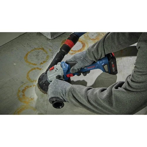 Bosch GWS18V-8N 18V Brushless Lithium-Ion 4-1/2 In. Cordless Angle Grinder With Slide Switch (Tool Only) 5 Bosch GWS18V-8N 18V Brushless Lithium-Ion 4-1/2 In. Cordless Angle Grinder With Slide Switch (Tool Only) - Image 5