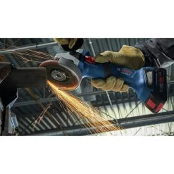 Bosch GWS18V-8N 18V Brushless Lithium-Ion 4-1/2 In. Cordless Angle Grinder With Slide Switch (Tool Only) 14 Bosch GWS18V-8N 18V Brushless Lithium-Ion 4-1/2 In. Cordless Angle Grinder With Slide Switch (Tool Only) -Tool Store bshngws18v 8n f