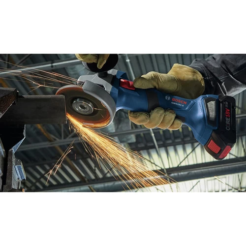 Bosch GWS18V-8N 18V Brushless Lithium-Ion 4-1/2 In. Cordless Angle Grinder With Slide Switch (Tool Only) 7 Bosch GWS18V-8N 18V Brushless Lithium-Ion 4-1/2 In. Cordless Angle Grinder With Slide Switch (Tool Only) - Image 7