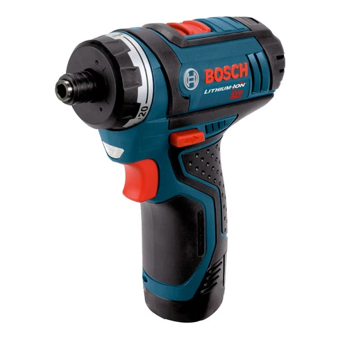 Factory Reconditioned Bosch PS21-2A-RT 12V Max Lithium-Ion 1/4 In. Cordless Pocket Driver Kit (2 Ah) 1 Factory Reconditioned Bosch PS21-2A-RT 12V Max Lithium-Ion 1/4 In. Cordless Pocket Driver Kit (2 Ah)