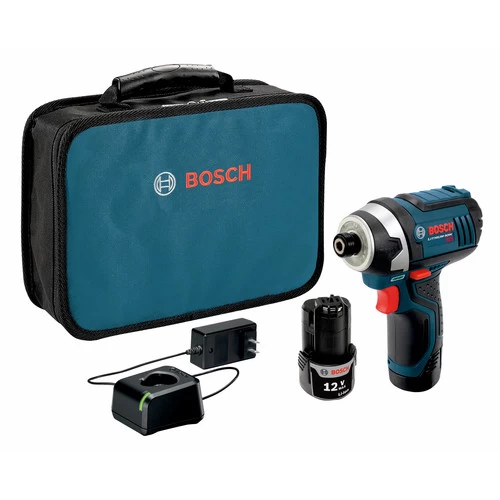 Bosch PS41-2A 12V Max Compact Lithium-Ion Cordless Impact Driver Kit (2 Ah) 1 Bosch PS41-2A 12V Max Compact Lithium-Ion Cordless Impact Driver Kit (2 Ah)