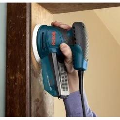 Bosch ROS20VSC 5 In. VS Palm Random Orbit Sander Kit With Canvas Carrying Bag -Tool Store bshnros20vsc c