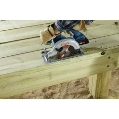 Factory Reconditioned Bosch CCS180-B15-RT 18V Lithium-Ion 6-1/2 In. Cordless Circular Saw Kit (4 Ah) -Tool Store bshrccs180 b15 rt h