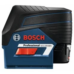 Factory Reconditioned Bosch GCL100-80C-RT 12V Max Lithium-Ion 100 Ft Cordless Cross-Line Laser With Plumb Points Kit (2 Ah) 14 Factory Reconditioned Bosch GCL100-80C-RT 12V Max Lithium-Ion 100 Ft Cordless Cross-Line Laser With Plumb Points Kit (2 Ah) -Tool Store bshrgcl100 80c rt b