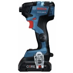 Factory Reconditioned Bosch GDR18V-1800CB25-RT 18V EC Brushless Lithium-Ion 1/4 In. Cordless Hex Impact Driver Kit With (2) 4 Ah Batteries -Tool Store bshrgdr18v 1800cb25 rt b