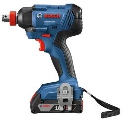 Factory Reconditioned Bosch GDX18V-1600B12-RT 18V Freak Lithium-Ion 1/4 In. And 1/2 In. Cordless Two-In-One Bit/Socket Impact Driver Kit (2 Ah) -Tool Store bshrgdx18v 1600b12 rt b