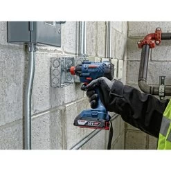 Factory Reconditioned Bosch GDX18V-1600B12-RT 18V Freak Lithium-Ion 1/4 In. And 1/2 In. Cordless Two-In-One Bit/Socket Impact Driver Kit (2 Ah) -Tool Store bshrgdx18v 1600b12 rt c