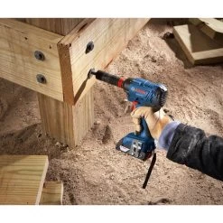 Factory Reconditioned Bosch GDX18V-1600B12-RT 18V Freak Lithium-Ion 1/4 In. And 1/2 In. Cordless Two-In-One Bit/Socket Impact Driver Kit (2 Ah) -Tool Store bshrgdx18v 1600b12 rt d