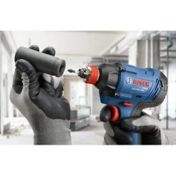 Factory Reconditioned Bosch GDX18V-1600B12-RT 18V Freak Lithium-Ion 1/4 In. And 1/2 In. Cordless Two-In-One Bit/Socket Impact Driver Kit (2 Ah) -Tool Store bshrgdx18v 1600b12 rt f