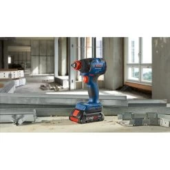 Factory Reconditioned Bosch GDX18V-1860CB15-RT 18V Freak Brushless Lithium-Ion 1/4 In. And 1/2 In. Cordless Connected-Ready Impact Driver Kit (4 Ah) -Tool Store bshrgdx18v 1860cb15 rt s