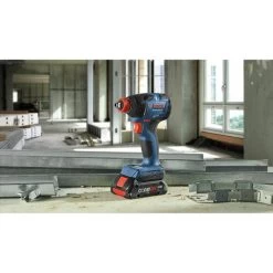 Factory Reconditioned Bosch GDX18V-1860CN-RT 18V Freak Brushless Lithium-Ion 1/4 In. / 1/2 In. Cordless Connected-Ready Two-in-One Impact Driver (Tool Only) -Tool Store bshrgdx18v 1860cn rt d