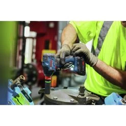 Factory Reconditioned Bosch GDX18V-1860CN-RT 18V Freak Brushless Lithium-Ion 1/4 In. / 1/2 In. Cordless Connected-Ready Two-in-One Impact Driver (Tool Only) -Tool Store bshrgdx18v 1860cn rt f