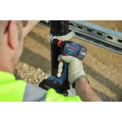 Factory Reconditioned Bosch GDX18V-1860CN-RT 18V Freak Brushless Lithium-Ion 1/4 In. / 1/2 In. Cordless Connected-Ready Two-in-One Impact Driver (Tool Only) -Tool Store bshrgdx18v 1860cn rt i