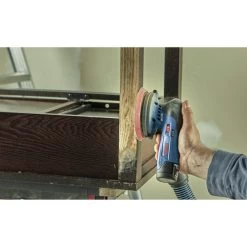 Factory Reconditioned Bosch GEX12V-5N-RT 12V Max Brushless Lithium-Ion 5 In. Cordless Random Orbit Sander (Tool Only) -Tool Store bshrgex12v 5n rt j