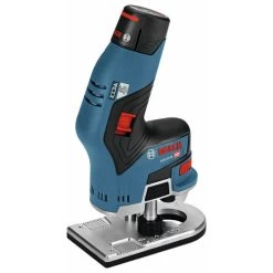Factory Reconditioned Bosch GKF12V-25N-RT 12V Max Brushless Lithium-Ion 1/4 In. Cordless Palm Edge Router (Tool Only) -Tool Store bshrgkf12v 25n rt b