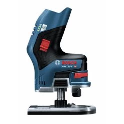Factory Reconditioned Bosch GKF12V-25N-RT 12V Max Brushless Lithium-Ion 1/4 In. Cordless Palm Edge Router (Tool Only) -Tool Store bshrgkf12v 25n rt c