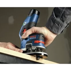 Factory Reconditioned Bosch GKF12V-25N-RT 12V Max Brushless Lithium-Ion 1/4 In. Cordless Palm Edge Router (Tool Only) -Tool Store bshrgkf12v 25n rt f