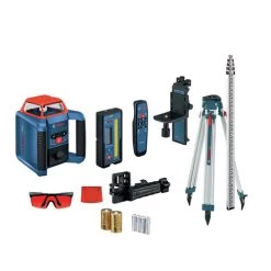 Factory Reconditioned Bosch GRL2000-40HVK-RT REVOLVE2000 Self-Leveling Horizontal/Vertical Cordless Rotary Laser Kit