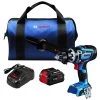 Factory Reconditioned Bosch GSB18V-1330CB14-RT 18V PROFACTOR Brushless Lithium-Ion 1/2 In. Cordless Connected-Ready Hammer Drill Driver Kit (8 Ah)