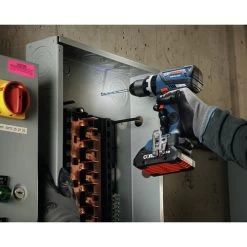 Factory Reconditioned Bosch GSB18V-535CB15-RT 18V Lithium-Ion Brushless 1/2 In. Cordless Hammer Drill Driver Kit (4 Ah) 12 Factory Reconditioned Bosch GSB18V-535CB15-RT 18V Lithium-Ion Brushless 1/2 In. Cordless Hammer Drill Driver Kit (4 Ah) -Tool Store bshrgsb18v 535cb15 rt d