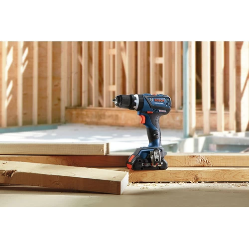 Factory Reconditioned Bosch GSB18V-535CB15-RT 18V Lithium-Ion Brushless 1/2 In. Cordless Hammer Drill Driver Kit (4 Ah) 7 Factory Reconditioned Bosch GSB18V-535CB15-RT 18V Lithium-Ion Brushless 1/2 In. Cordless Hammer Drill Driver Kit (4 Ah) - Image 7