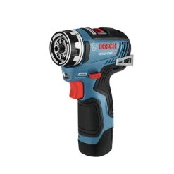 Factory Reconditioned Bosch GSR12V-300FCB22-RT Flexiclick 12V Max EC Brushless Lithium-Ion 5-In-1 Cordless Drill Driver System Kit With 2 Batteries (2 Ah) 13 Factory Reconditioned Bosch GSR12V-300FCB22-RT Flexiclick 12V Max EC Brushless Lithium-Ion 5-In-1 Cordless Drill Driver System Kit With 2 Batteries (2 Ah) -Tool Store bshrgsr12v 300fcb22 rt b